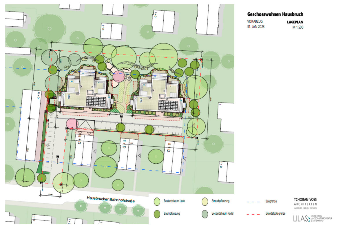 Freiflächenplan